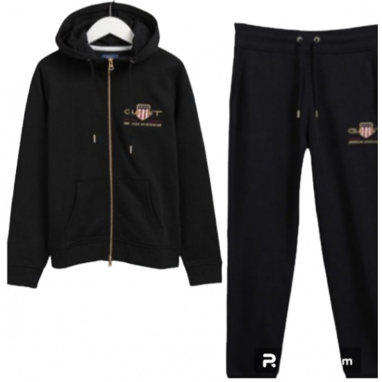 GANT ΣΕΤ ΦΟΡΜΕΣ ΖΑΚΕΤΑ ΜΕ ΚΟΥΚΟΥΛΑ ΜΑΥΡΟ