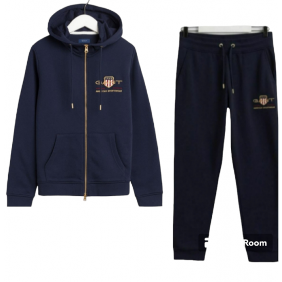 GANT ΣΕΤ ΦΟΡΜΕΣ ΖΑΚΕΤΑ ΜΕ ΚΟΥΚΟΥΛΑ ΜΠΛΕ