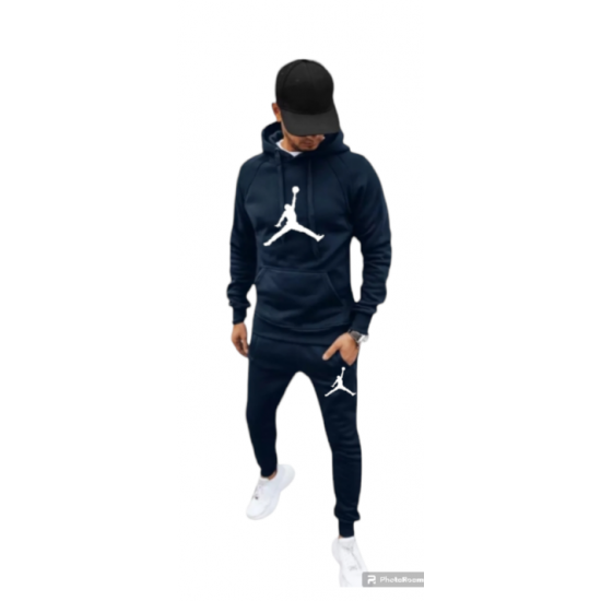 ΣΕΤ JORDAN BIG LOGO ΜΕ ΚΟΥΚΟΥΛΑ ΜΠΛΕ 