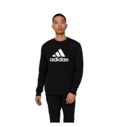 ΑΝΔΡΙΚΟ ΦΟΥΤΕΡ ΛΑΙΜΟΚΟΨΗ ADIDAS BIG LOGO ΜΑΥΡΟ