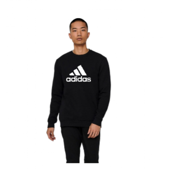 ΑΝΔΡΙΚΟ ΦΟΥΤΕΡ ΛΑΙΜΟΚΟΨΗ ADIDAS BIG LOGO ΜΑΥΡΟ