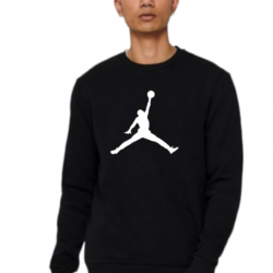 ΑΝΔΡΙΚΟ ΦΟΥΤΕΡ ΛΑΙΜΟΚΟΨΗ JORDAN BIG LOGO ΜΑΥΡΟ