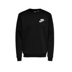 Ανδρικο Φούτερ λαιμοκοψη nike μαυρο