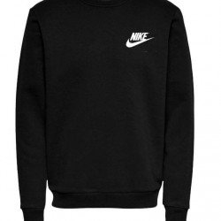 Ανδρικο Φούτερ λαιμοκοψη nike μαυρο