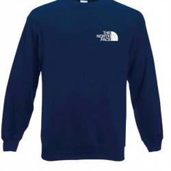 Ανδρικο Φούτερ λαιμοκοψη the north face μπλε σκουρο