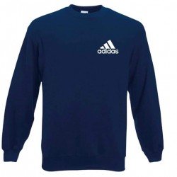 Ανδρικο Φούτερ λαιμοκοψη Adidas μπλε σκουρο