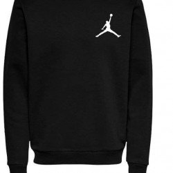 Ανδρικο Φούτερ λαιμοκοψη Jordan μαυρο