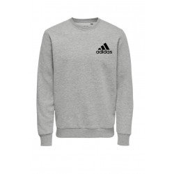 Ανδρικο Φούτερ λαιμοκοψη Adidas γκρι