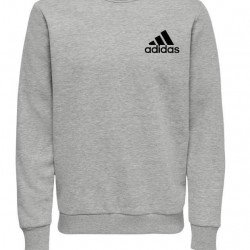 Ανδρικο Φούτερ λαιμοκοψη Adidas γκρι