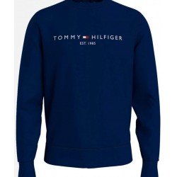 Ανδρικο Φούτερ λαιμοκοψη Tommy hilfiger est μπλε σκουρο