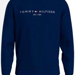 Ανδρικο Φούτερ λαιμοκοψη Tommy hilfiger est μπλε σκουρο