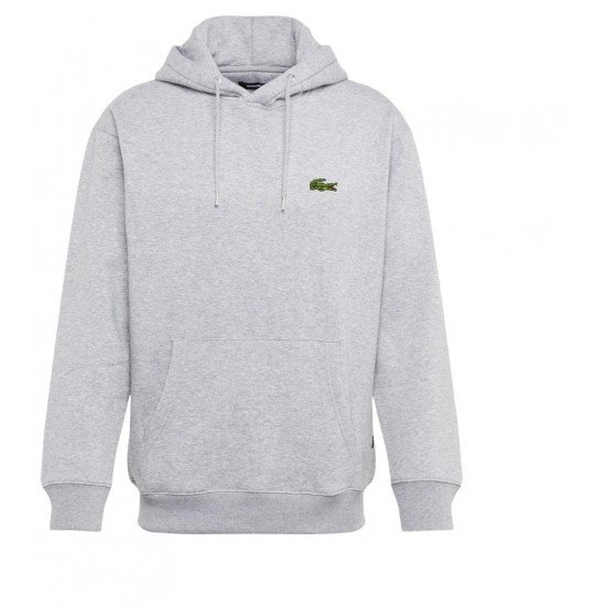 ΑΝΔΡΙΚΟ ΦΟΥΤΕΡ LACOSTE ΓΚΡΙ ME ΚΟΥΚΟΥΛΑ