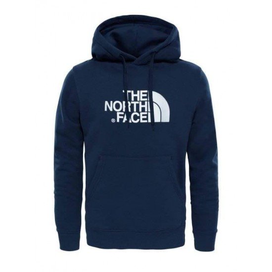 Φουτερ με κουκουλα μπλε σκουρο the north face