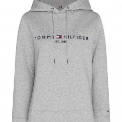 Φουτερ με κουκουλα γκρι Tommy Hilfiger est