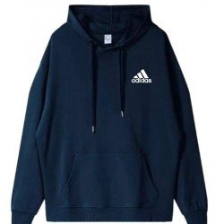 ΑΝΔΡΙΚΟ ΦΟΥΤΕΡ ADIDAS MΠΛΕ ΣΚΟΥΡΟ ME ΚΟΥΚΟΥΛΑ