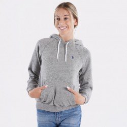 ΓΥΝΑΙΚΕΙΑ ΦΟΥΤΕΡ POLO ΓΚΡΙ ME ΚΟΥΚΟΥΛΑ 