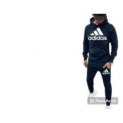 ΣΕΤ ΦΟΡΜΕΣ ΑΝΔΡΙΚΕΣ ADIDAS BIG LOGO ΜΠΛΕ