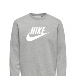 ΑΝΔΡΙΚΟ ΦΟΥΤΕΡ ΛΑΙΜΟΚΟΨΗ NIKE BIG LOGO ΓΚΡΙ