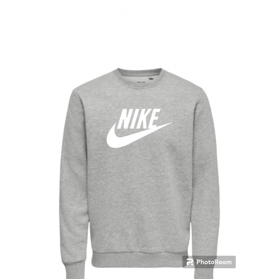 ΑΝΔΡΙΚΟ ΦΟΥΤΕΡ ΛΑΙΜΟΚΟΨΗ NIKE BIG LOGO ΓΚΡΙ