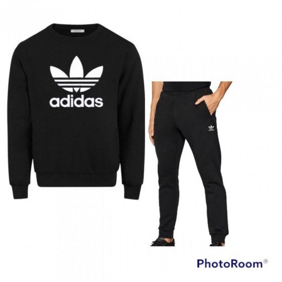 ΣΕΤ ΜΑΥΡΟ ΚΟΛΕΓΙΟΥ ADIDAS ΜΕΓ