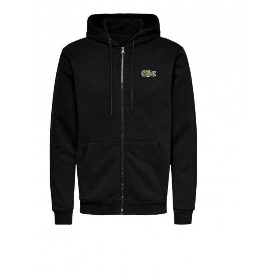 Ανδρική Ζακέτα lacoste Μαύρο