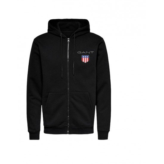 Ανδρική Ζακέτα Gant Μαύρο