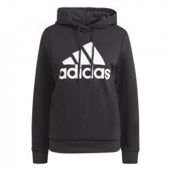 ΓΥΝΑΙΚΕΙΑ ΦΟΥΤΕΡ ADIDAS ΜΑΥΡΟ ME ΚΟΥΚΟΥΛΑ BIG LOGO