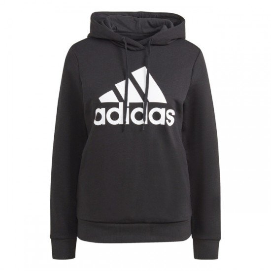 ΓΥΝΑΙΚΕΙΑ ΦΟΥΤΕΡ ADIDAS ΜΑΥΡΟ ME ΚΟΥΚΟΥΛΑ BIG LOGO