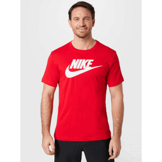  T-SHIRT NIKE ΚΟΚΚΙΝΟ BIG LOGO    