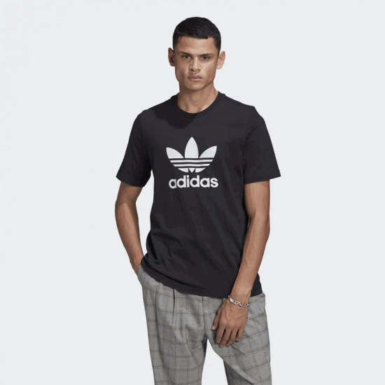  T-SHIRT ADIDAS ΜΑΥΡΟ BIG LOGO