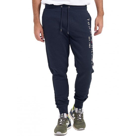 Tommy Hilfiger Παντελόνι Φόρμας Με Λάστιχο Navy Μπλε