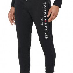 Tommy Hilfiger Παντελόνι Φόρμας με Λάστιχο Μαύρο