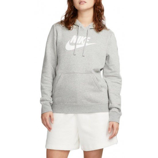 ΦΟΥΤΕΡ ΜΕ ΚΟΥΚΟΥΛΑ ΓΚΡΙ NIKE BIG LOGO ΓΥΝΑΙΚΕΙΑ